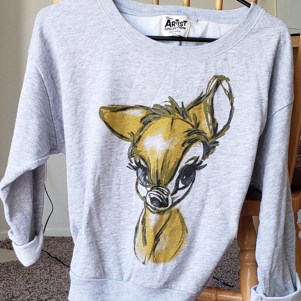 Disney Bambi Artist collection sweatshirt